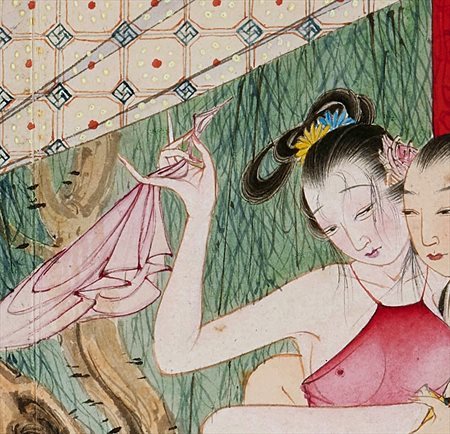 堆龙-迫于无奈胡也佛画出《金瓶梅秘戏图》，却因此成名，其绘画价值不可估量